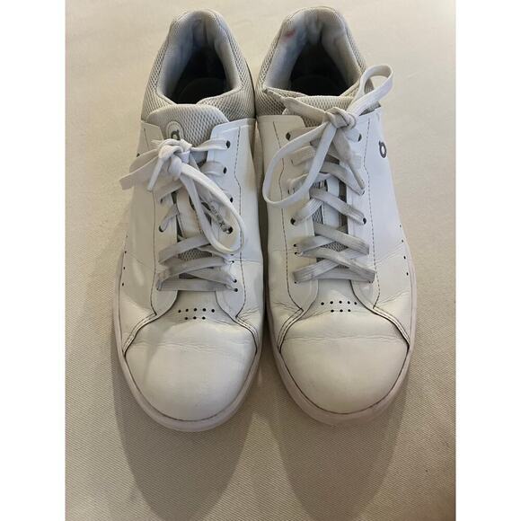 On Cloud -The Rodger advantage all white Mens size 9.5 - Picture 3 of 9